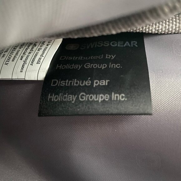 SwissGear Hand Hold & Crossbody Travel Bag Multi Zip Compartments Blue OS NWOT - Picture 11 of 13